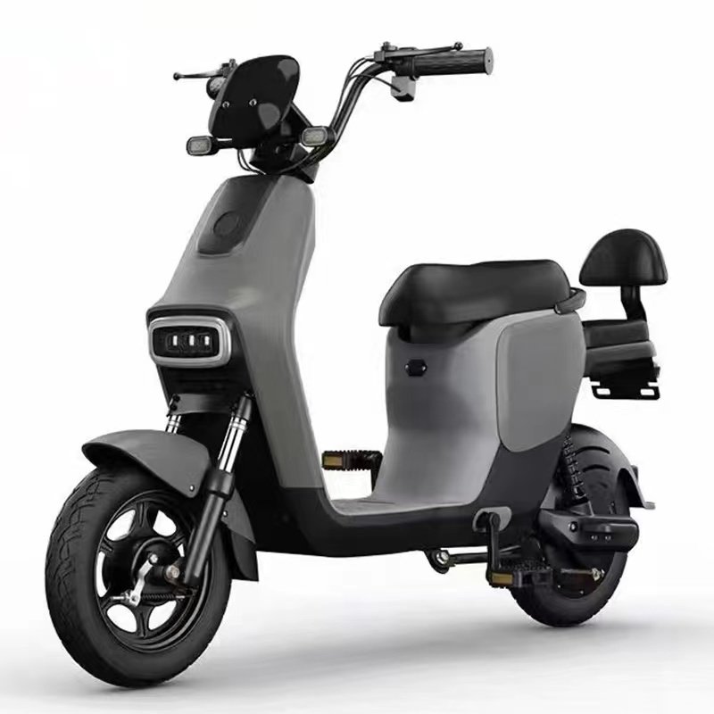 2 Wheel Cheap Electric Bike 350W 48V Steel Frame Electric City Bike Lead-acid Battery Electric Scooter